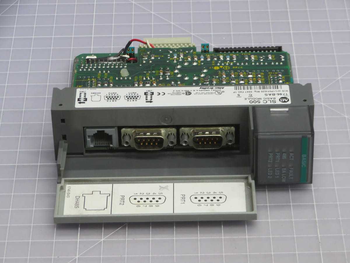 ALLEN BRADLEY 1746-BAS BASIC MODULE, PROGRAMMABLE CONTROLLER T244912 - AUTOMATION & CONTROLS