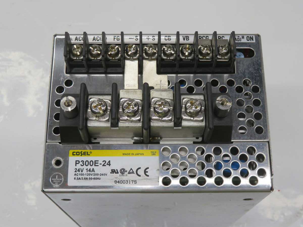 COSEL P300E-24 AC TO DC POWER SUPPLIES T246654 - POWER SUPPLIES