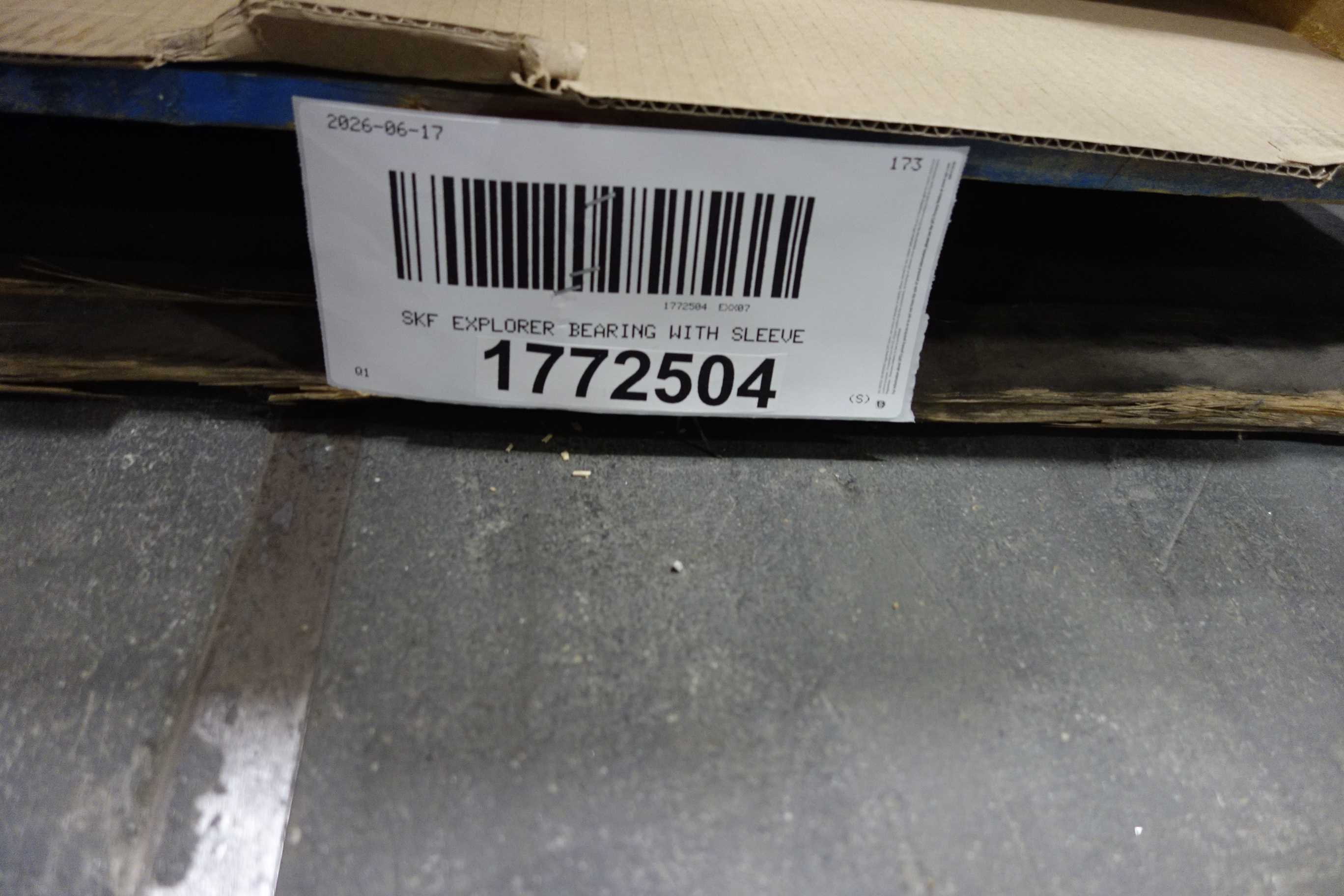 SKU 1772504 - SKF EXPLORER BEARING WITH SLEEVE - BEARINGS