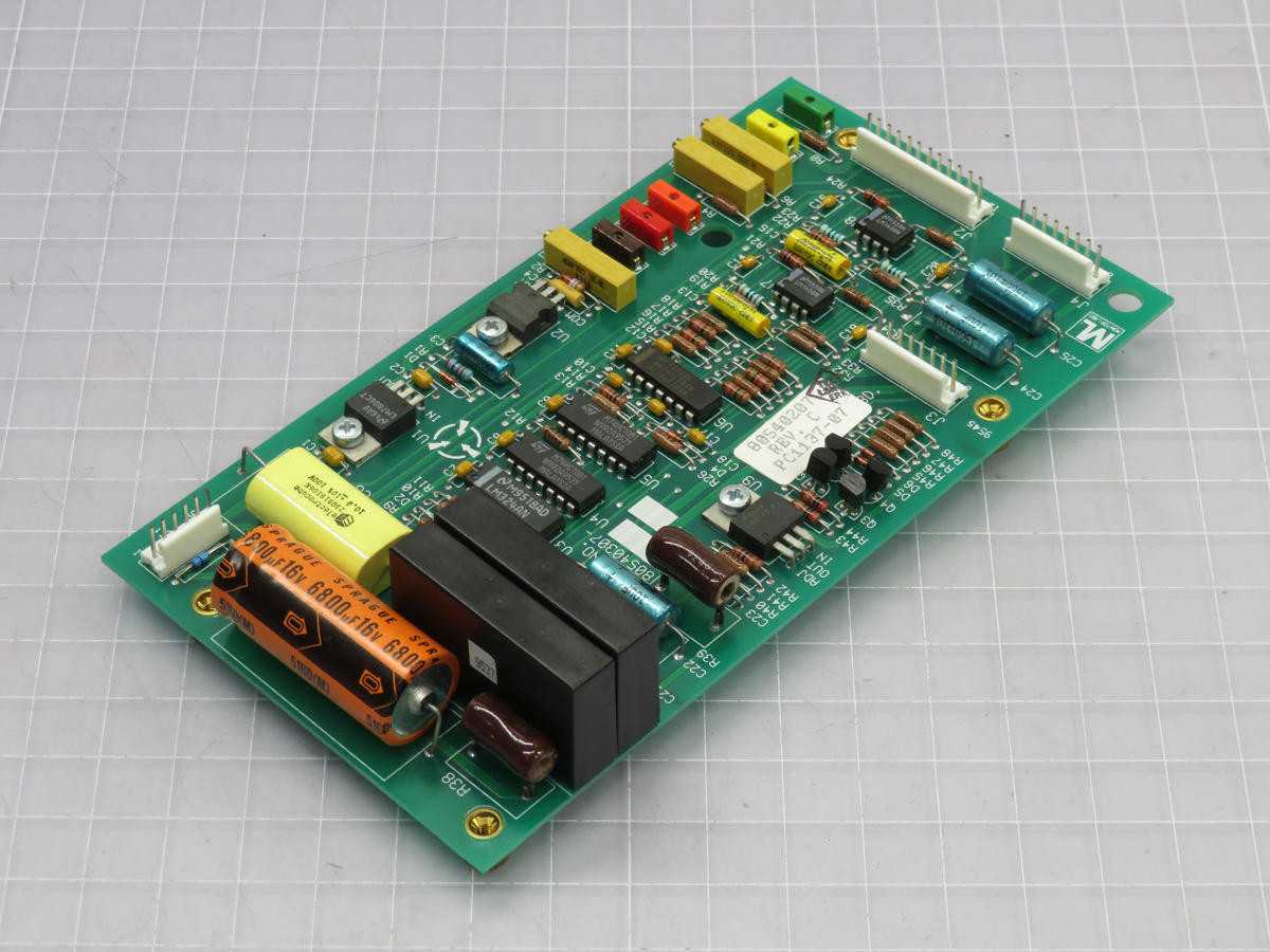 LEAR SIEGLER 80540307 PC1137-07 SIGNAL CONDITIONING BOARD T217256 - PCB CIRCUIT BOARDS