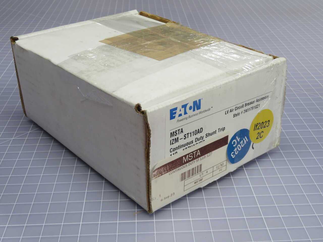 EATON IZM-ST110AD FIRST SHUNT TRIP T272227 - CIRCUIT BREAKERS