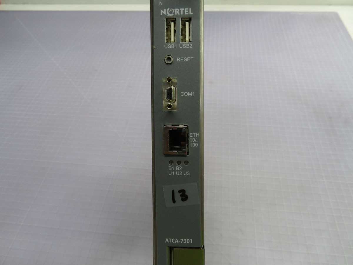 Nortel ATCA-7301 Processor Blade T252563 - PLC MODULES
