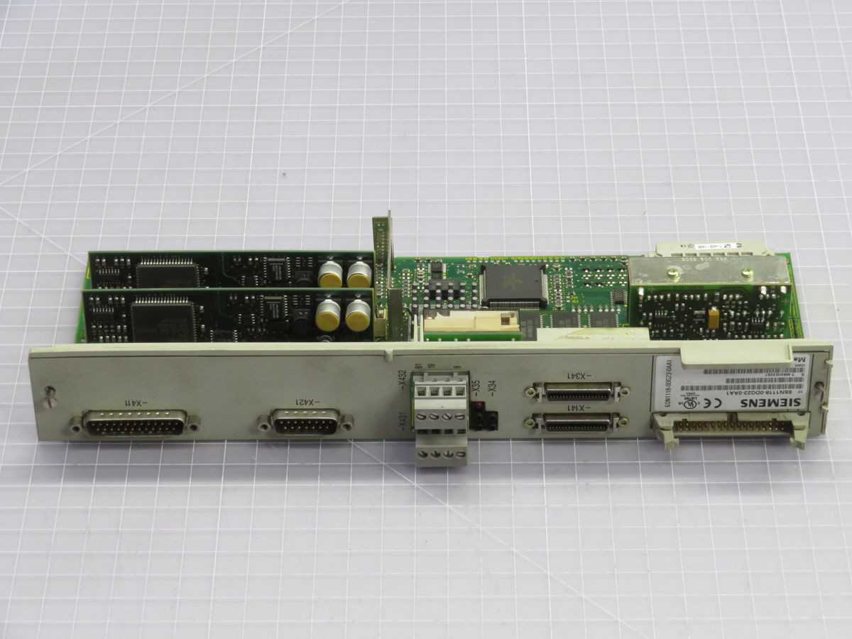SIEMENS 6SN1118-0DG23-0AA1 GWE-567008901382 PERFORMANCE CONTROL UNIT T259222 - SERVO DRIVES