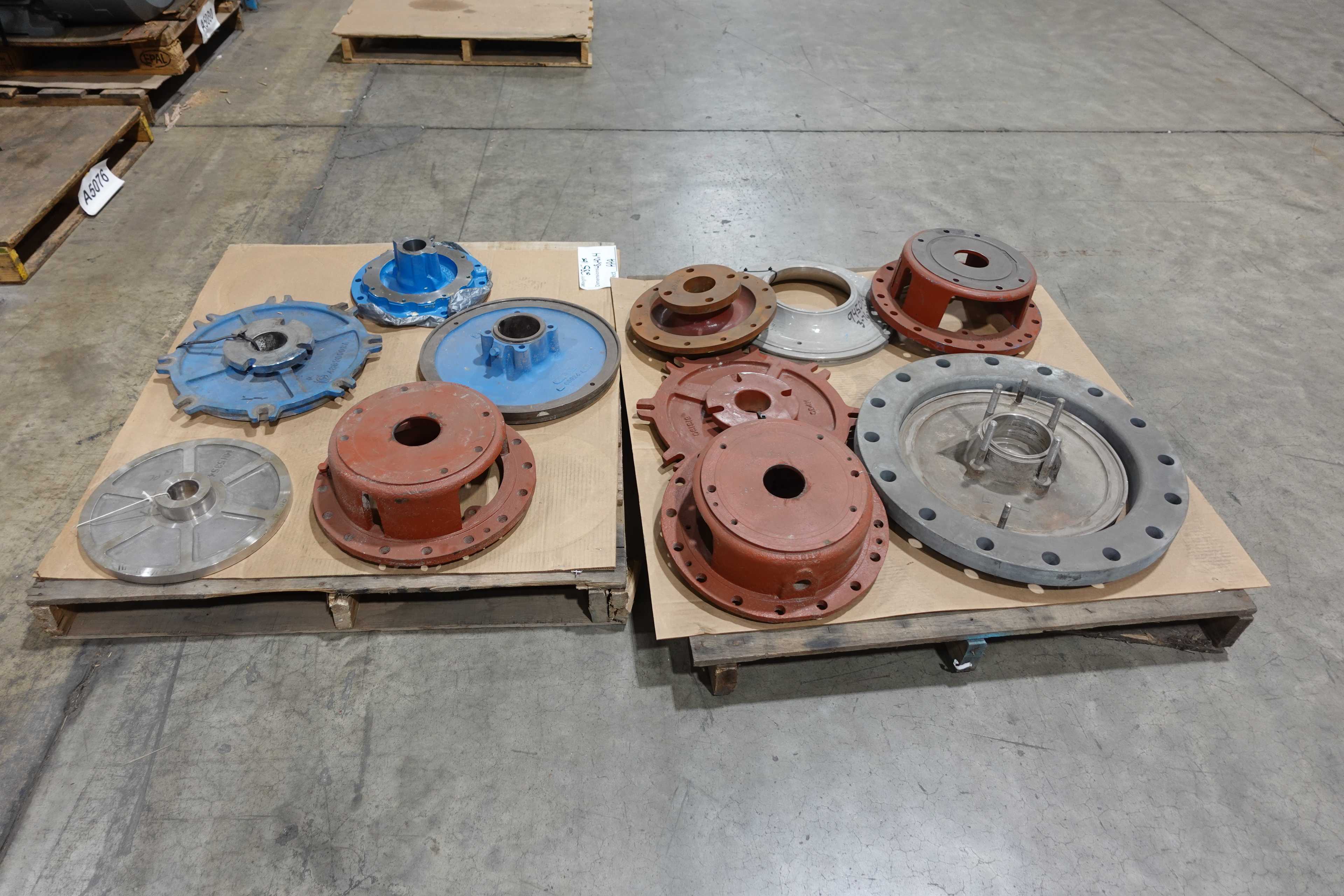 SKU 1775606 - 2 PALLETS OF ASSORTED PUMP PARTS - PUMPS