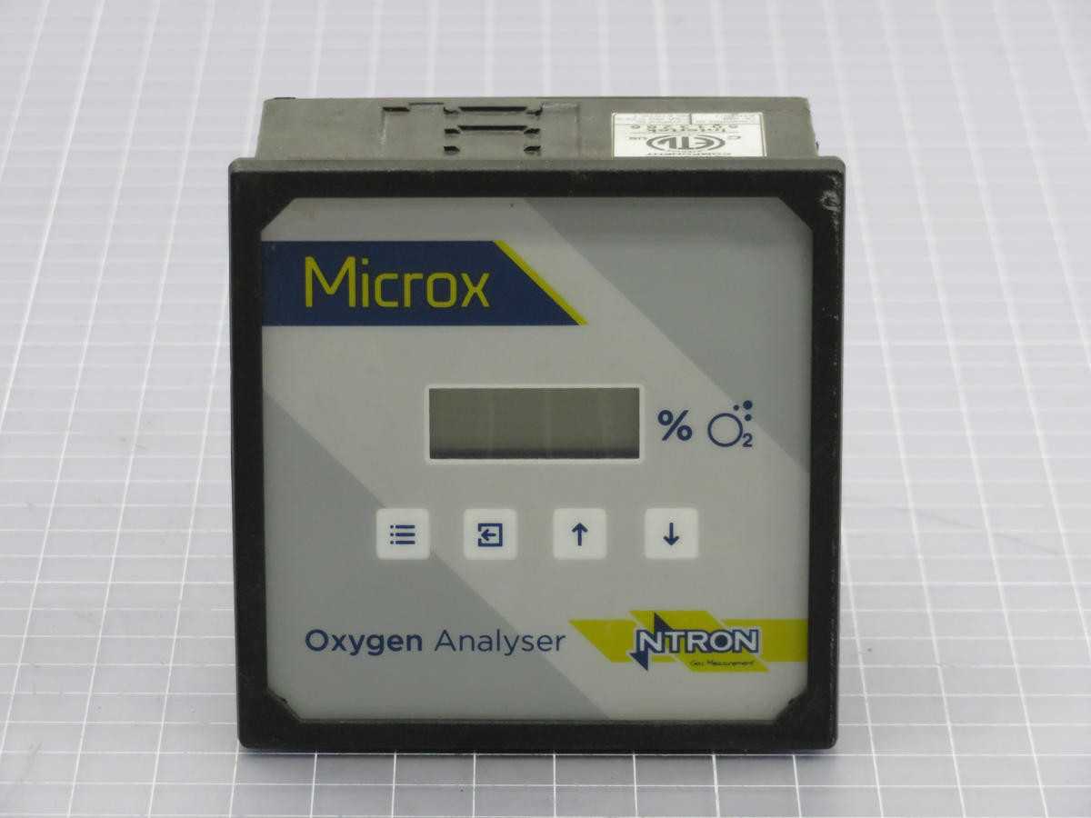 Ntron N-04-1005.01.1 Microx-123 Oxygen Analyzer T214609 - ANALYZER