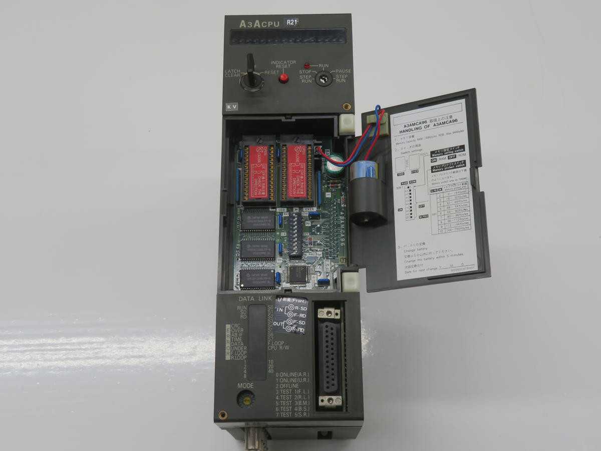 MITSUBISHI A3ACPUR21 PROGRAMMABLE CONTROLLER T240833 - PLC MODULES