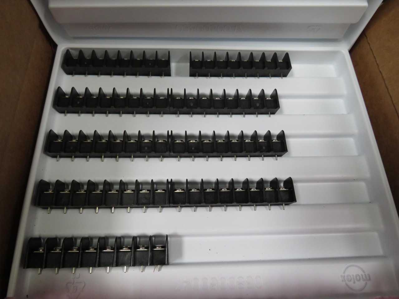 LOT OF 350 MOLEX 0387291356 CONNECTOR T154026 - TERMINAL BLOCKS