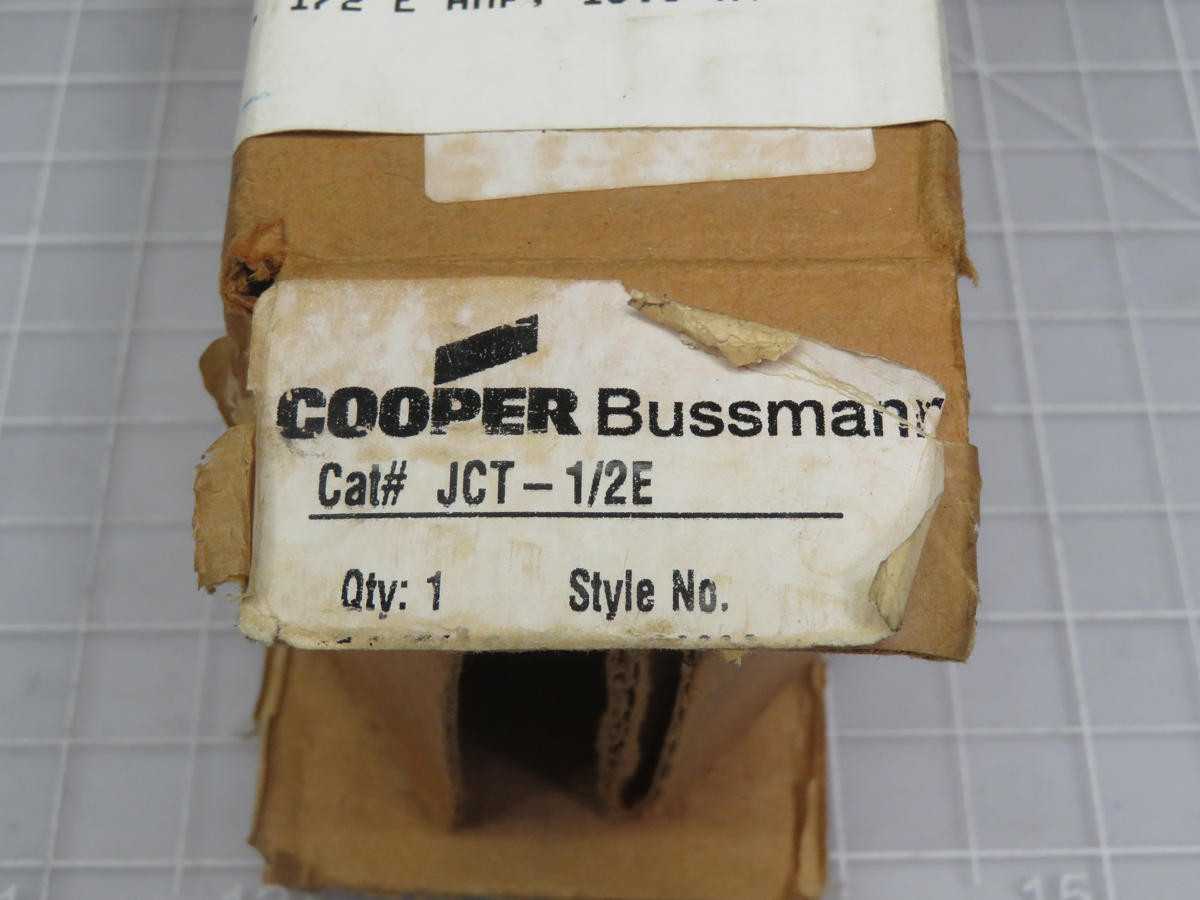 BUSSMANN JCT-1/2E MEDIUM VOLTAGE FUSES T202223 - FUSES