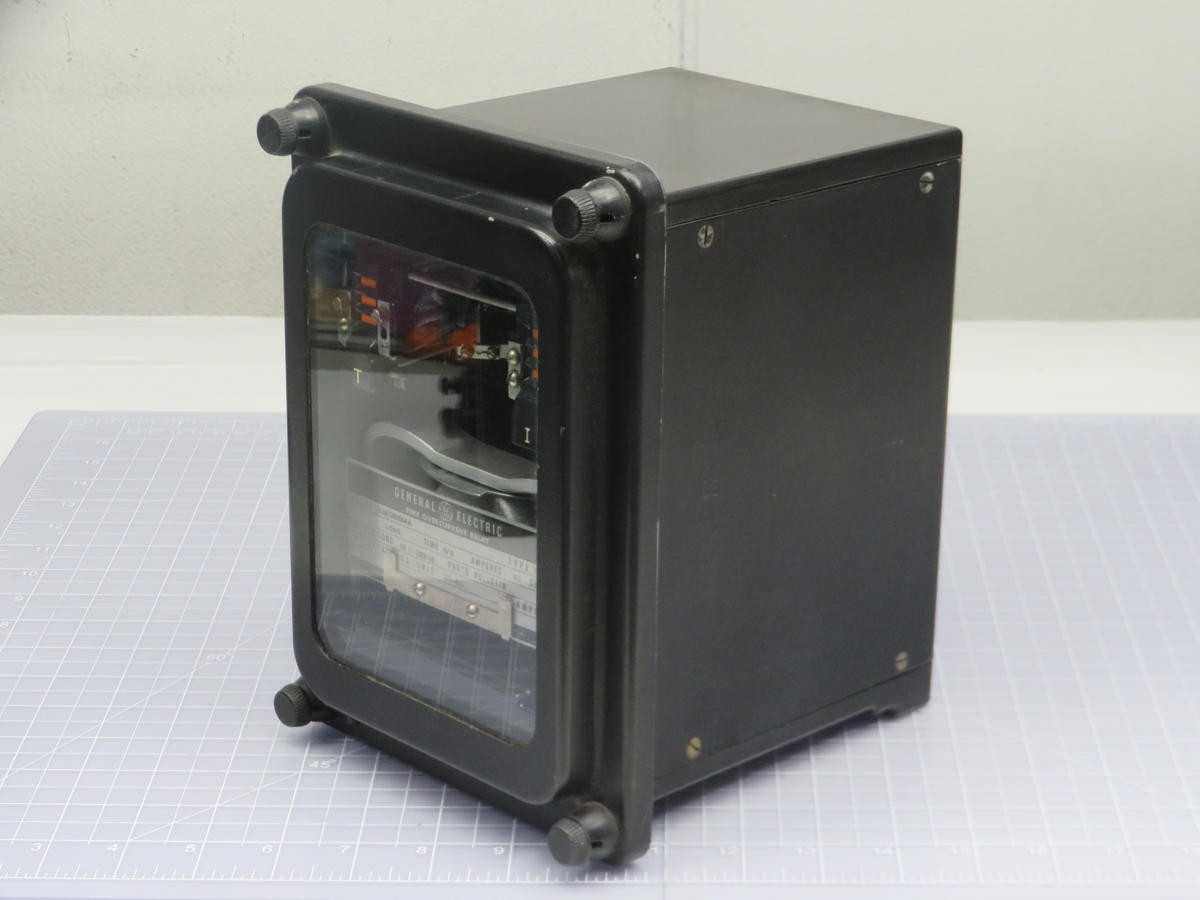 GE 12IAC66B4A TIME OVERCURRENT RELAY T201379 - ELECTRICAL COMPONENTS