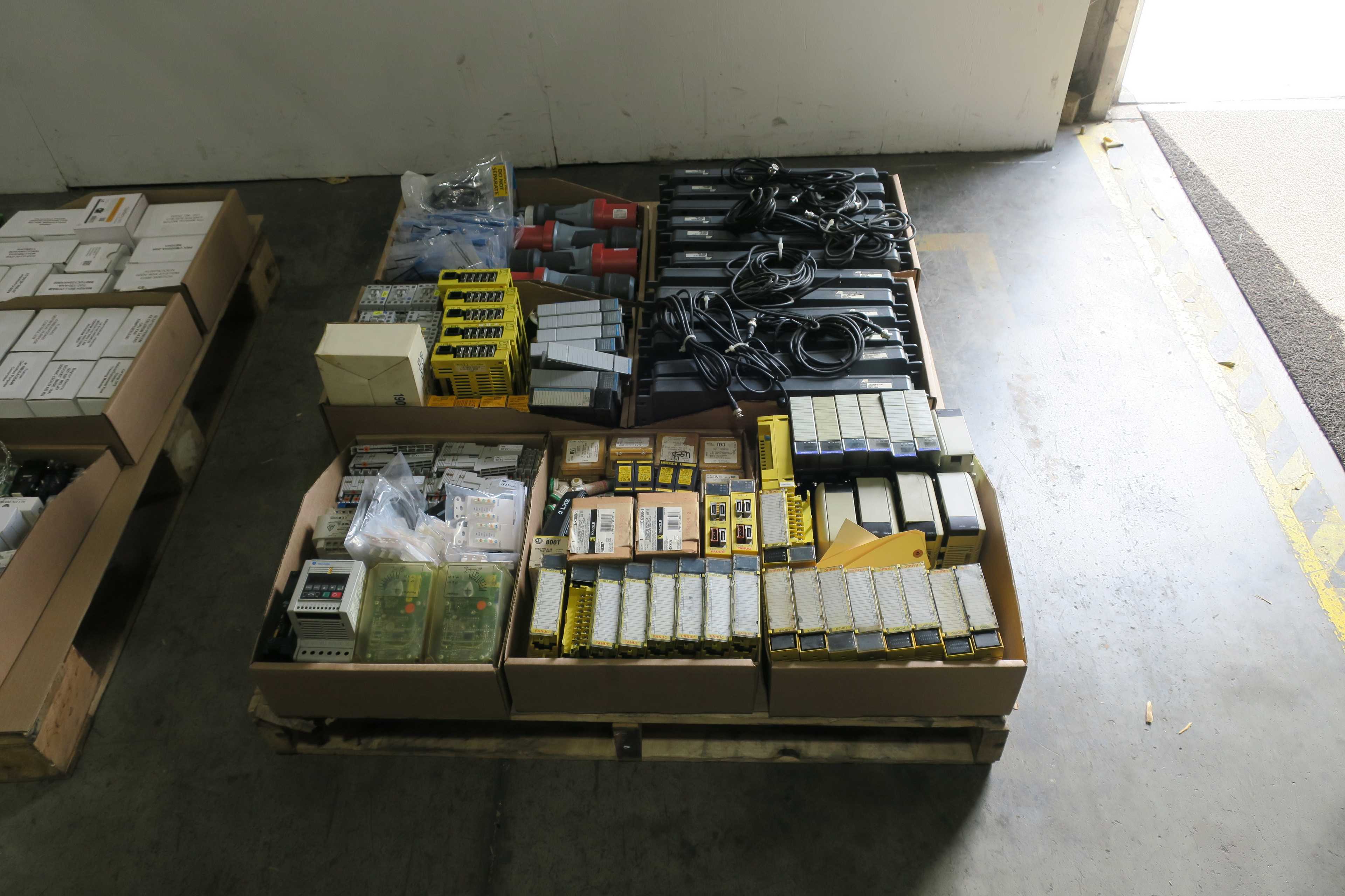 SKU 1784963 - 2 PALLETS OF ASSORTED ELECTRICAL COMPONENTS - ELECTRICAL COMPONENTS