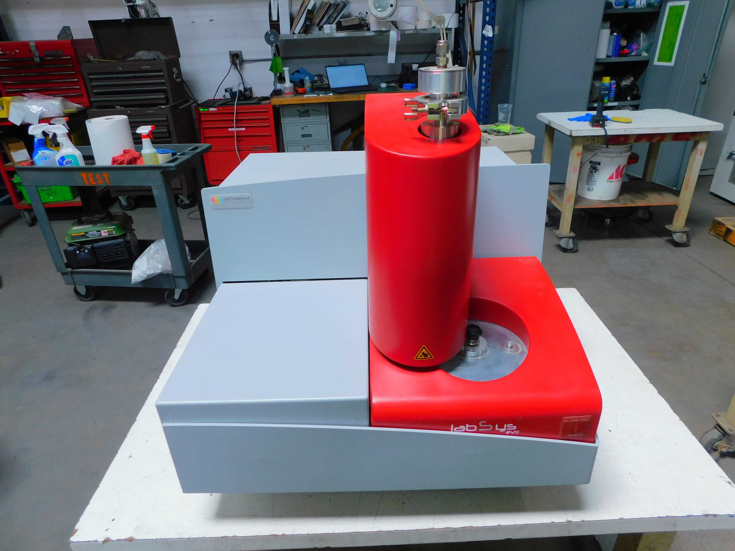 Setaram Labsys Evo S60 Thermal Analysis Platform, Max 1600C, 240V, 1 Phase - LAB & SCIENTIFIC