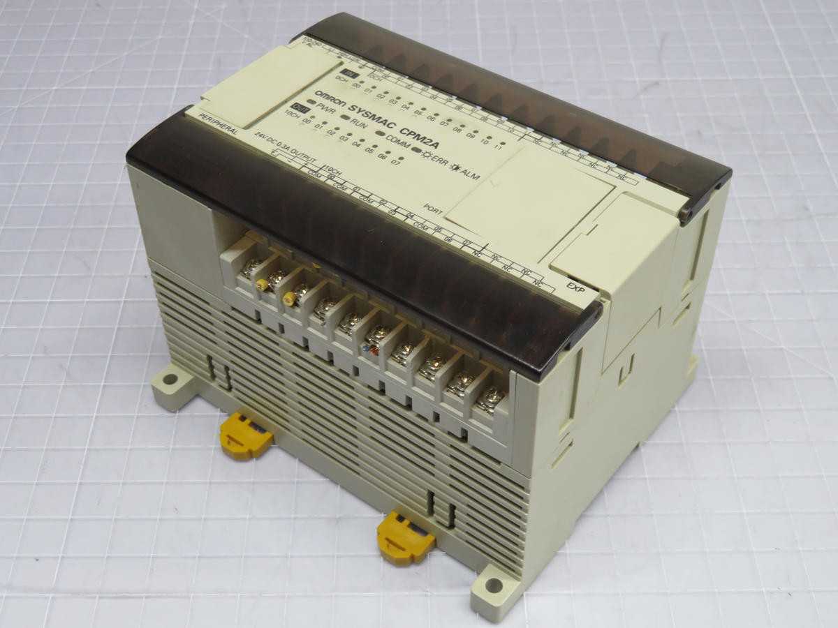 OMRON CPM2A-20CDR-A PROGRAMMABLE CONTROLLER T217007 - PLC MODULES