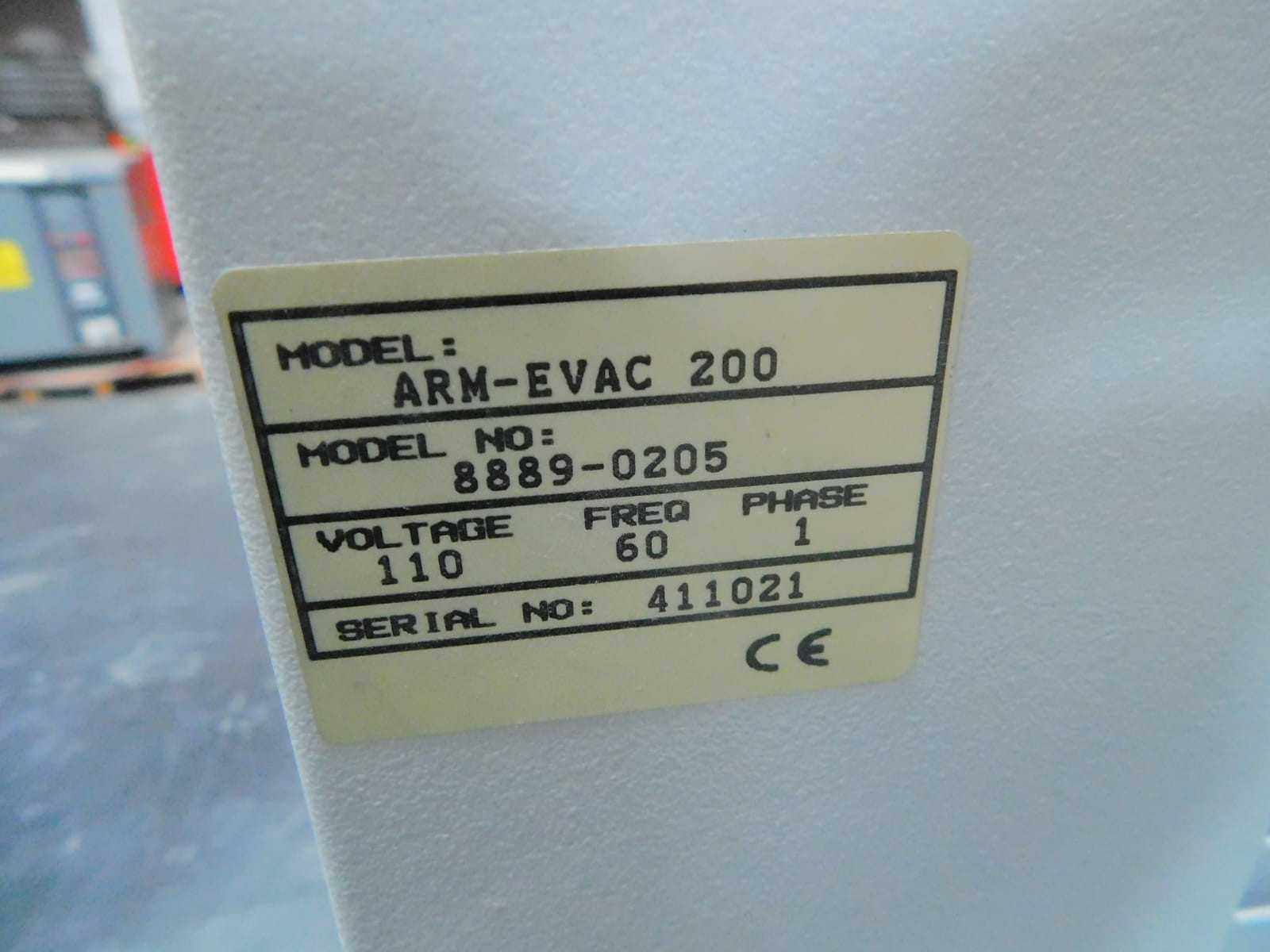 PACE ARM-EVAC 200 FUME EXTRACTOR FILTER - AIR FILTRATION