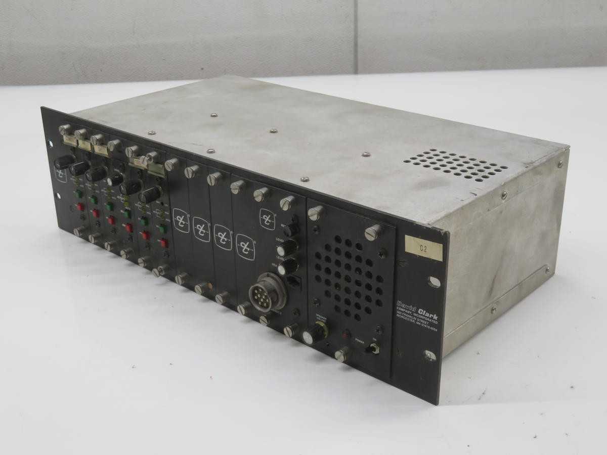 David Clark MCIC-BU Multi-Channel Desktop Intercom T236262 - AUTOMATION & CONTROLS