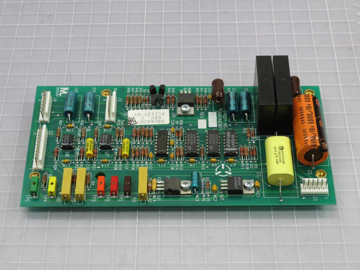 LEAR SIEGLER 80540307 PC1137-07 SIGNAL CONDITIONING BOARD T217256 - PCB CIRCUIT BOARDS