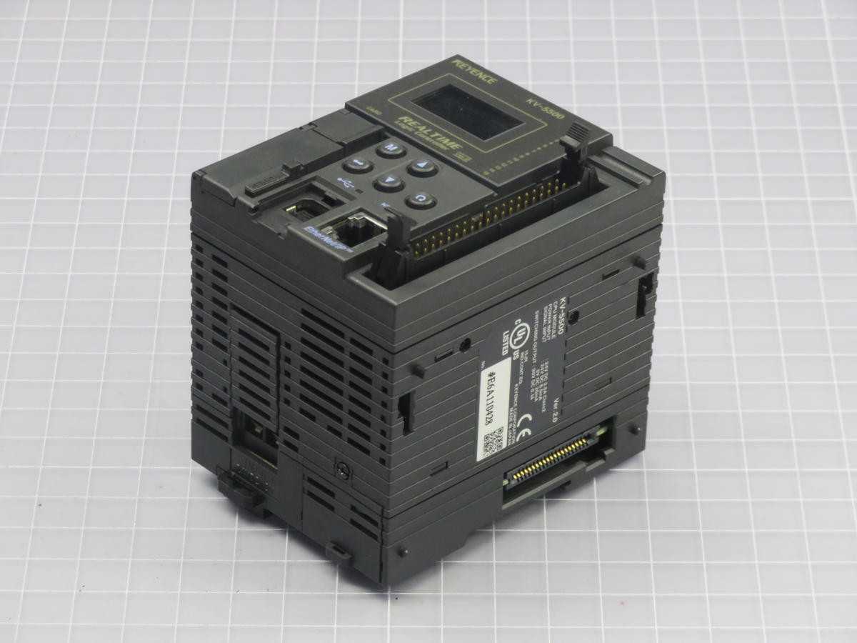 KEYENCE KV-5500 CPU MODULE T229127 - PLC MODULES