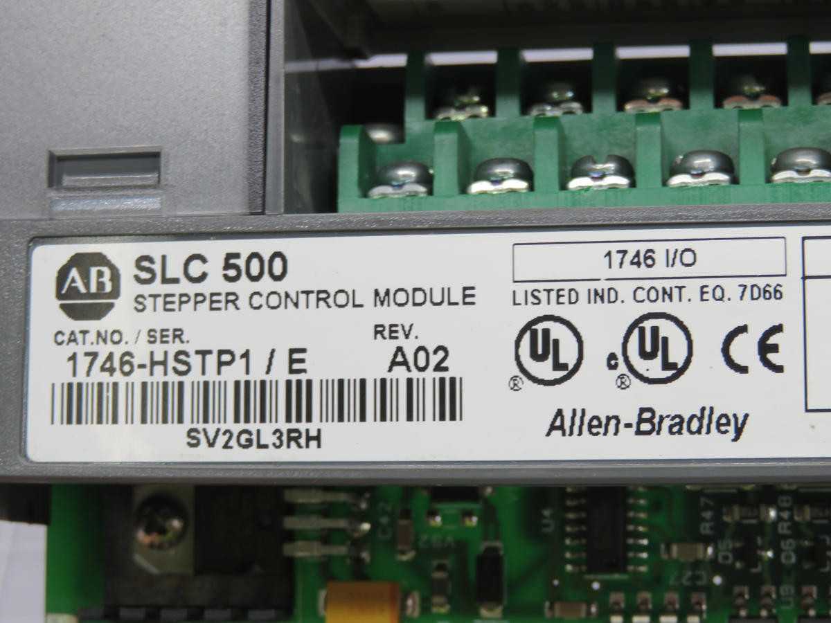 ALLEN BRADLEY 1746-HSTP1/E
SLC500 STEPPER CONTROL MODULE T214730 - INDUSTRIAL PARTS
