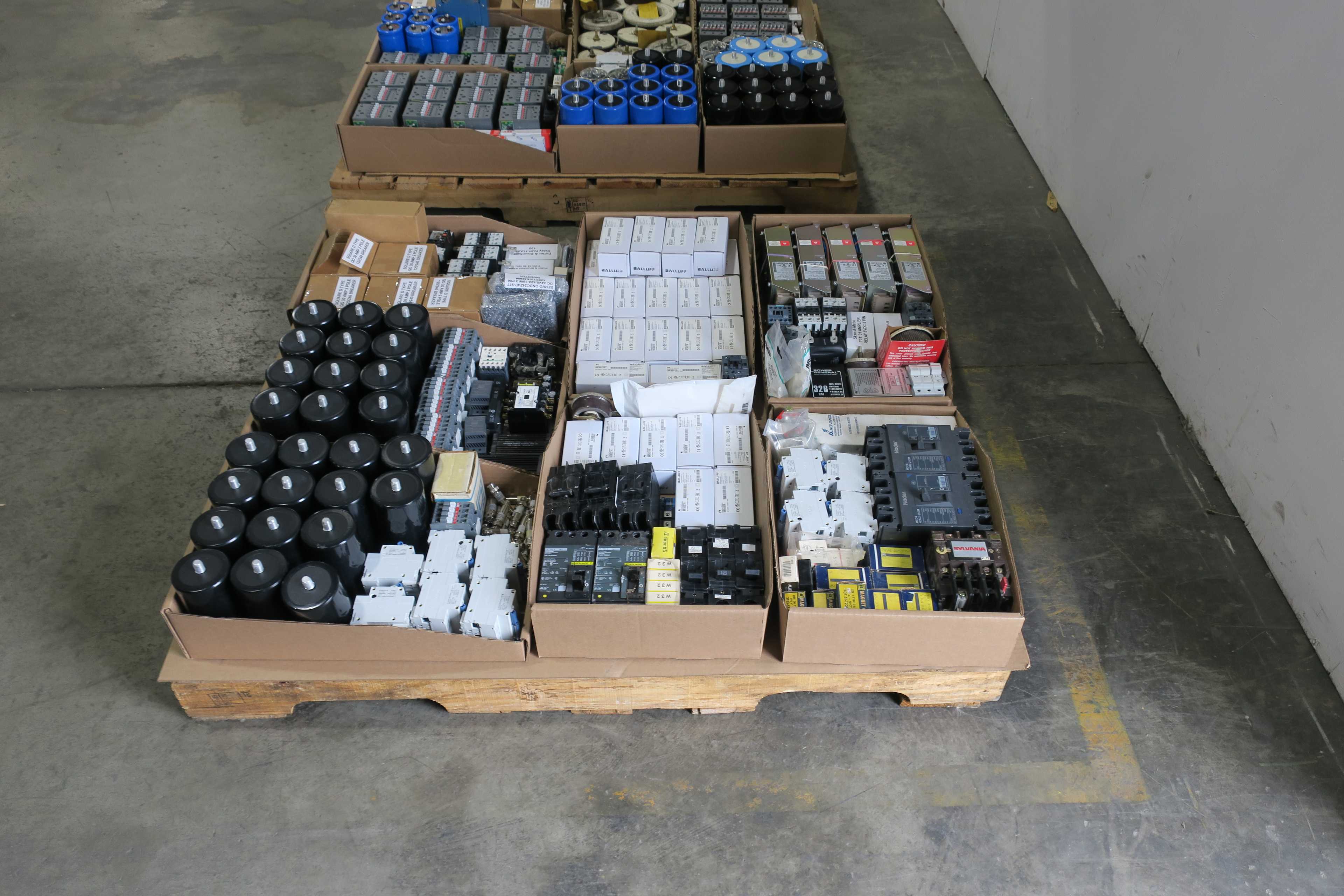 SKU 1784306 - 2 PALLETS OF ASSORTED ELECTRICAL COMPONENTS - ELECTRICAL COMPONENTS