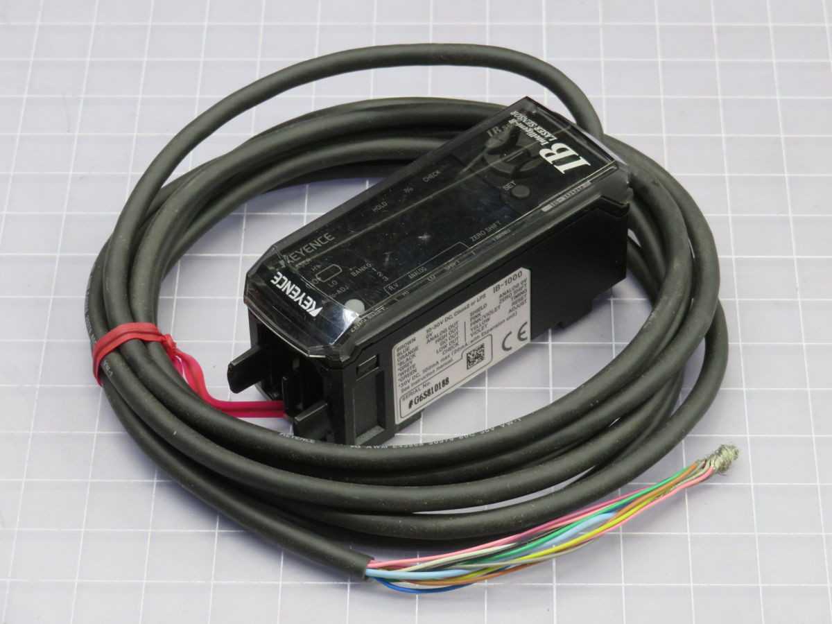 KEYENCE IB-1000 LASER DETECTION SENSOR T255622 - SENSORS