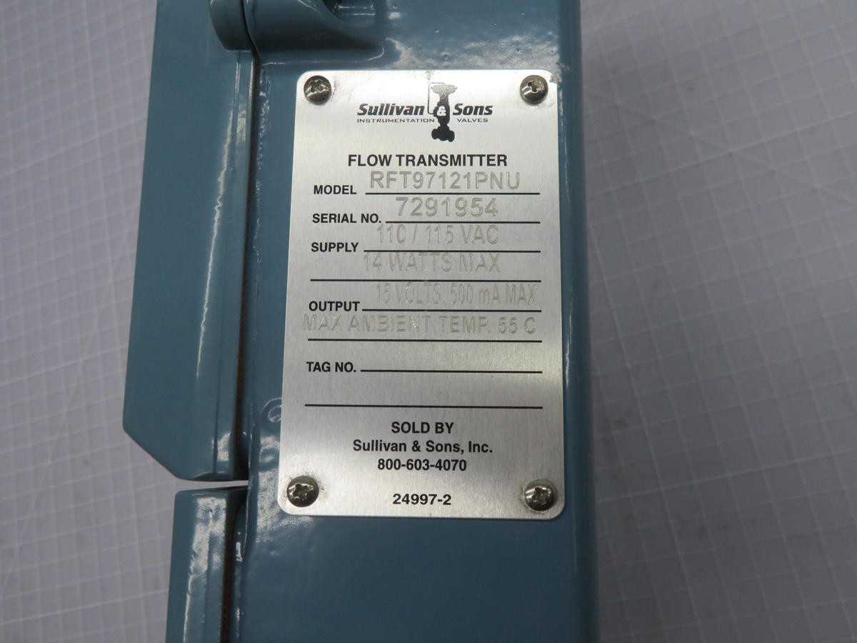 MICRO MOTION RFT97121PNU REMOTE FLOW TRANSMITTER T216505 - FLOW METER