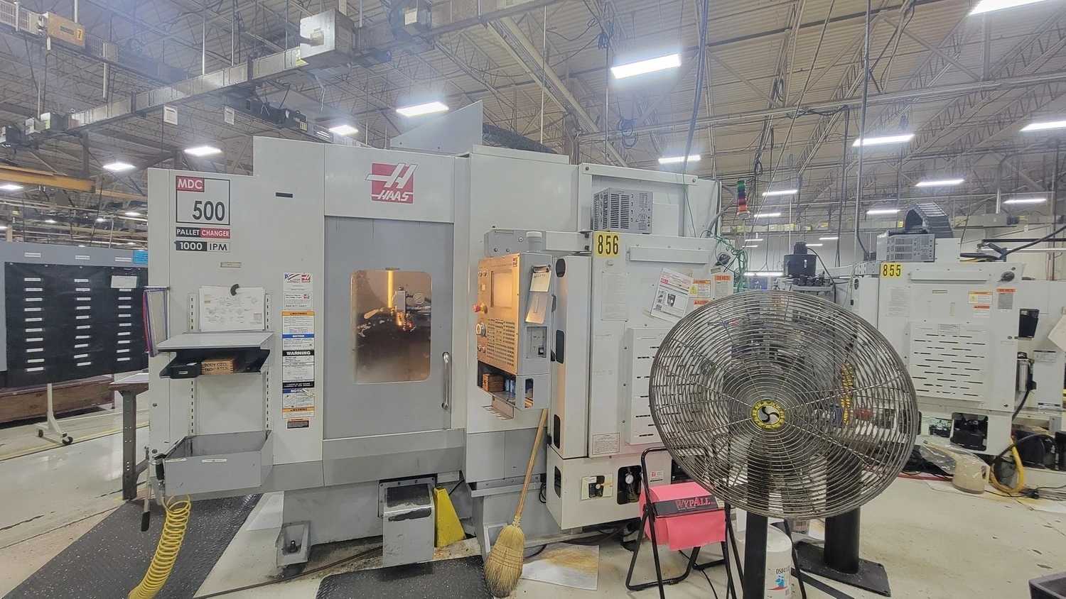 2005 Haas MDC-500 Vertical Machining Center With Automatic Pallet Changer - VERTICAL MACHINING CENTERS