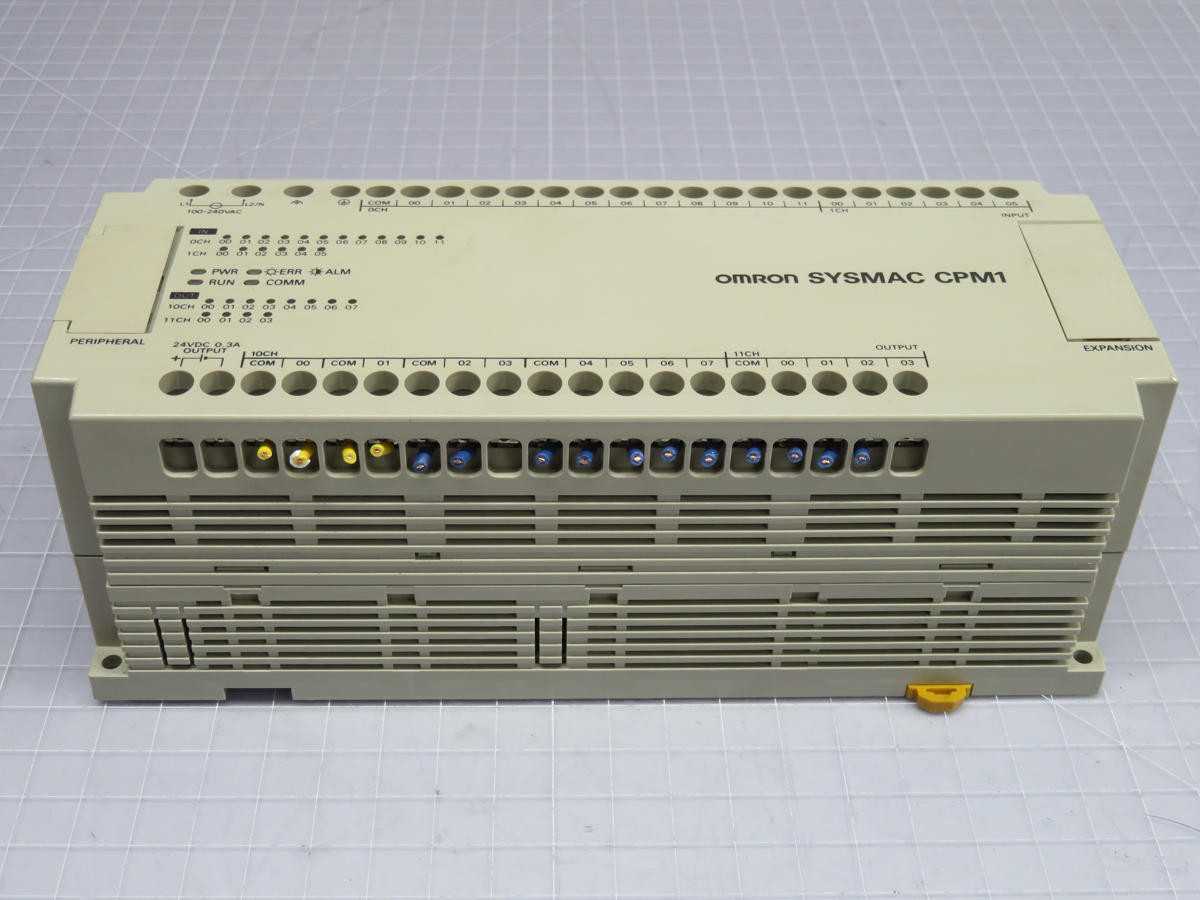 OMRON CPM1-30CDR-A-V1 PROGRAMMABLE CONTROLLER T216989 - PLC MODULES