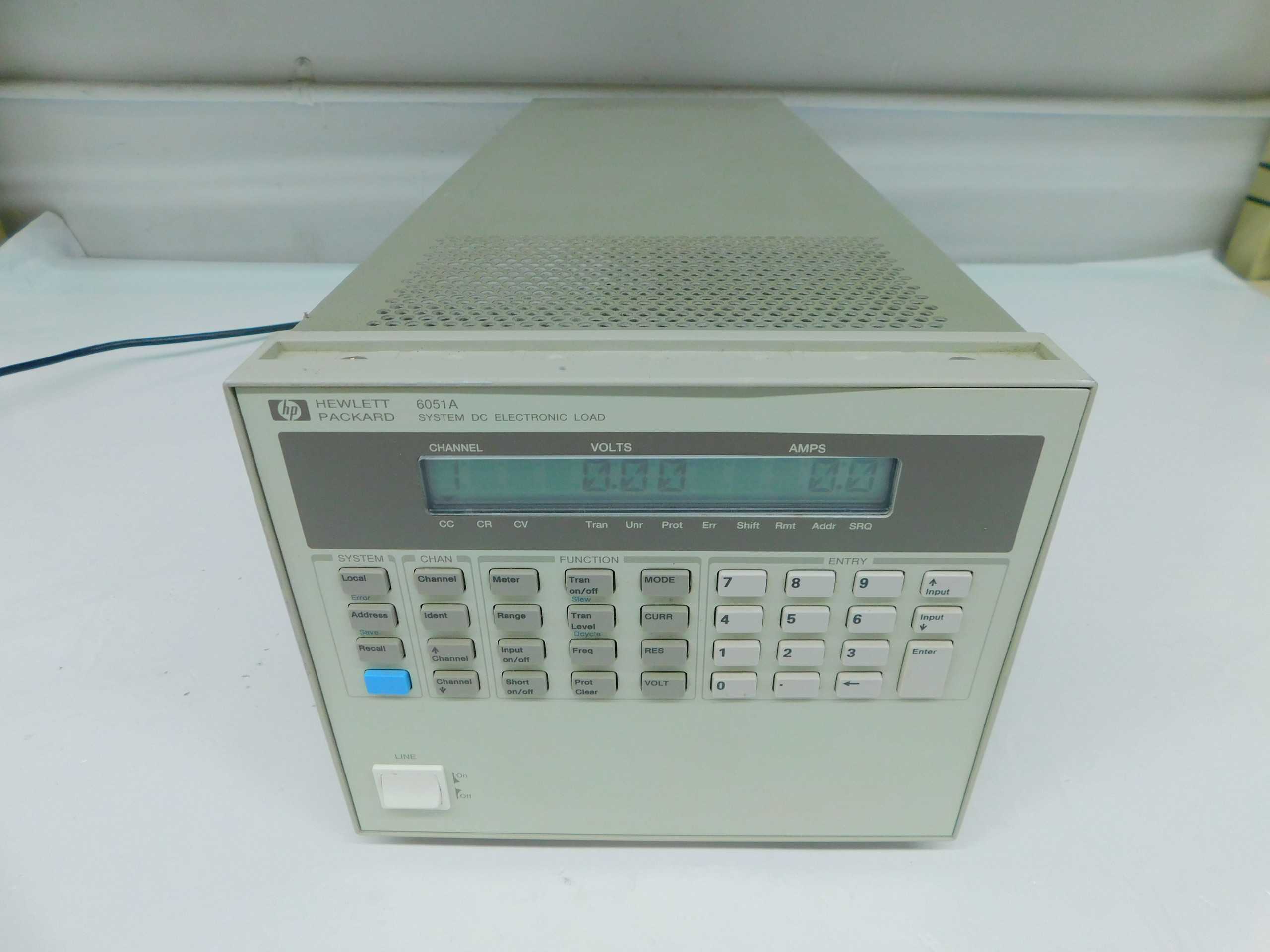 HP 6051A SYSTEM DC ELECTRONIC 60V/120A 600W - POWER SUPPLIES