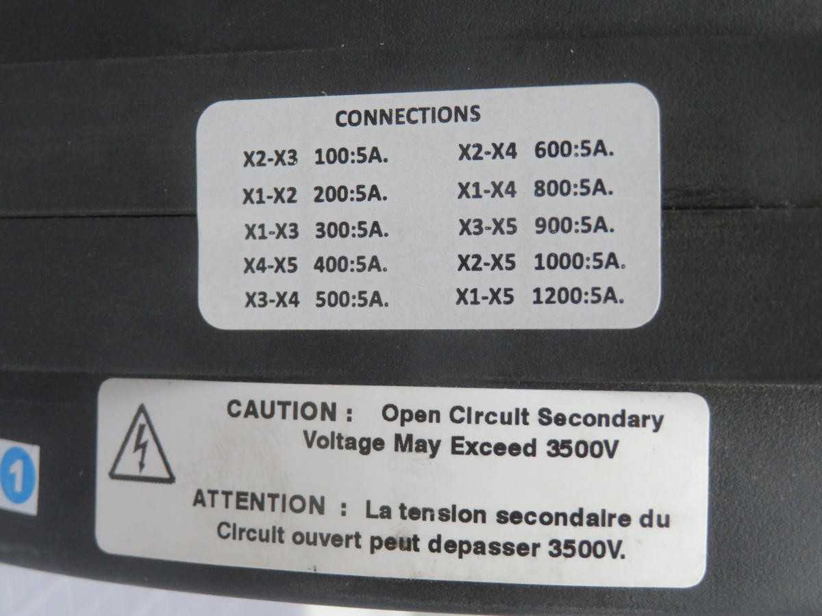 Instrument Transformers 781-122MR Current Transformer 1200:5A RF Class 0.3 - POWER TRANSFORMERS