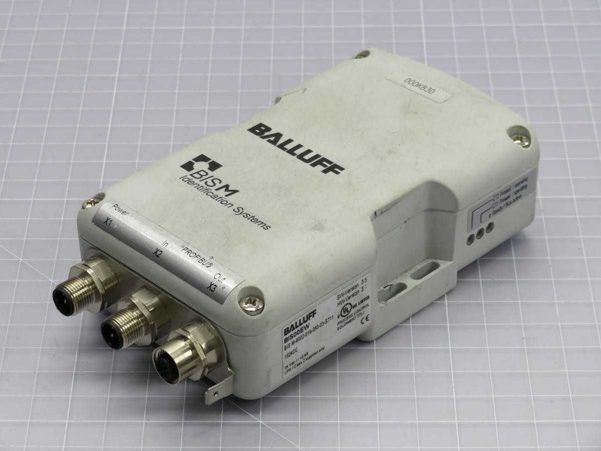 Balluff BIS00EW BIS M-6002-019-050-03-ST11 Processor Unit Interface T213419 - SENSORS