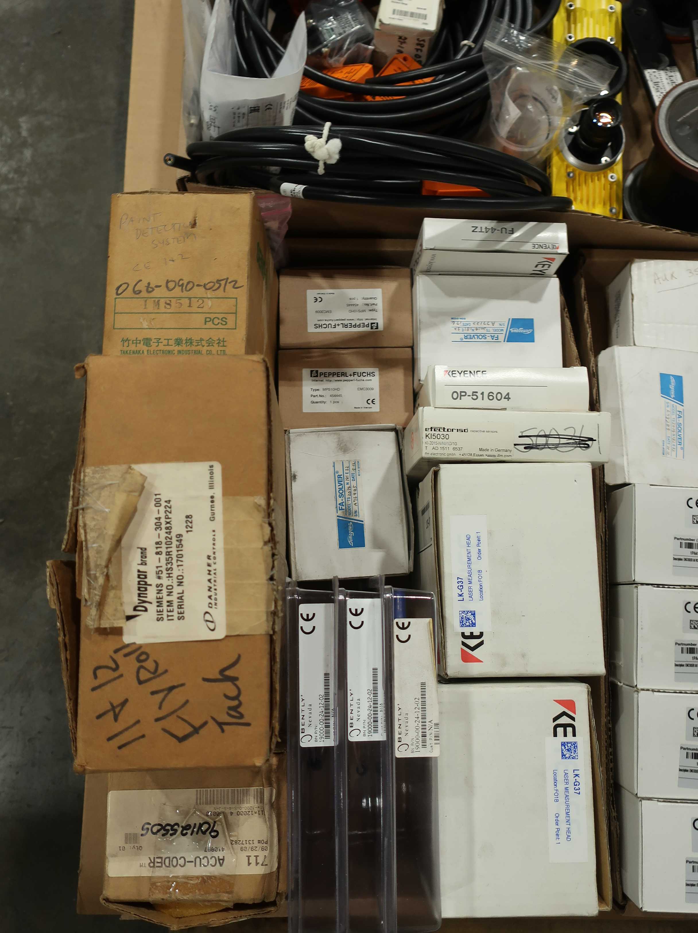 SKU 1775135 - PALLET OF ASSORTED SENSORS - SENSORS