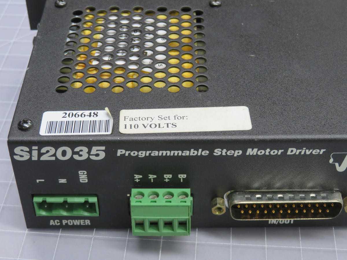 APPLIED MOTION SI2035 STEP MOTOR DRIVE T232803 - ELECTRIC MOTORS