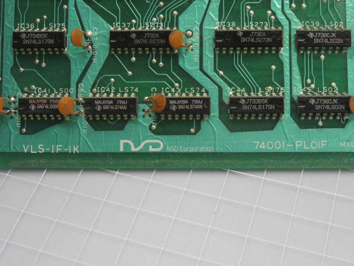 NISSEI 74001-PL01F VLS-IF-1K PC BOARD T221002 - PCB CIRCUIT BOARDS