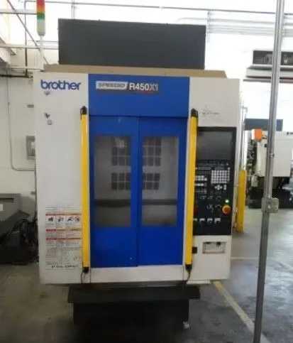 2015 BROTHER SPEEDIO R450X1 CNC MACHINING CENTER, 16K RPM, 22 ATC, 3-AXIS, 220V - VERTICAL MACHINING CENTERS