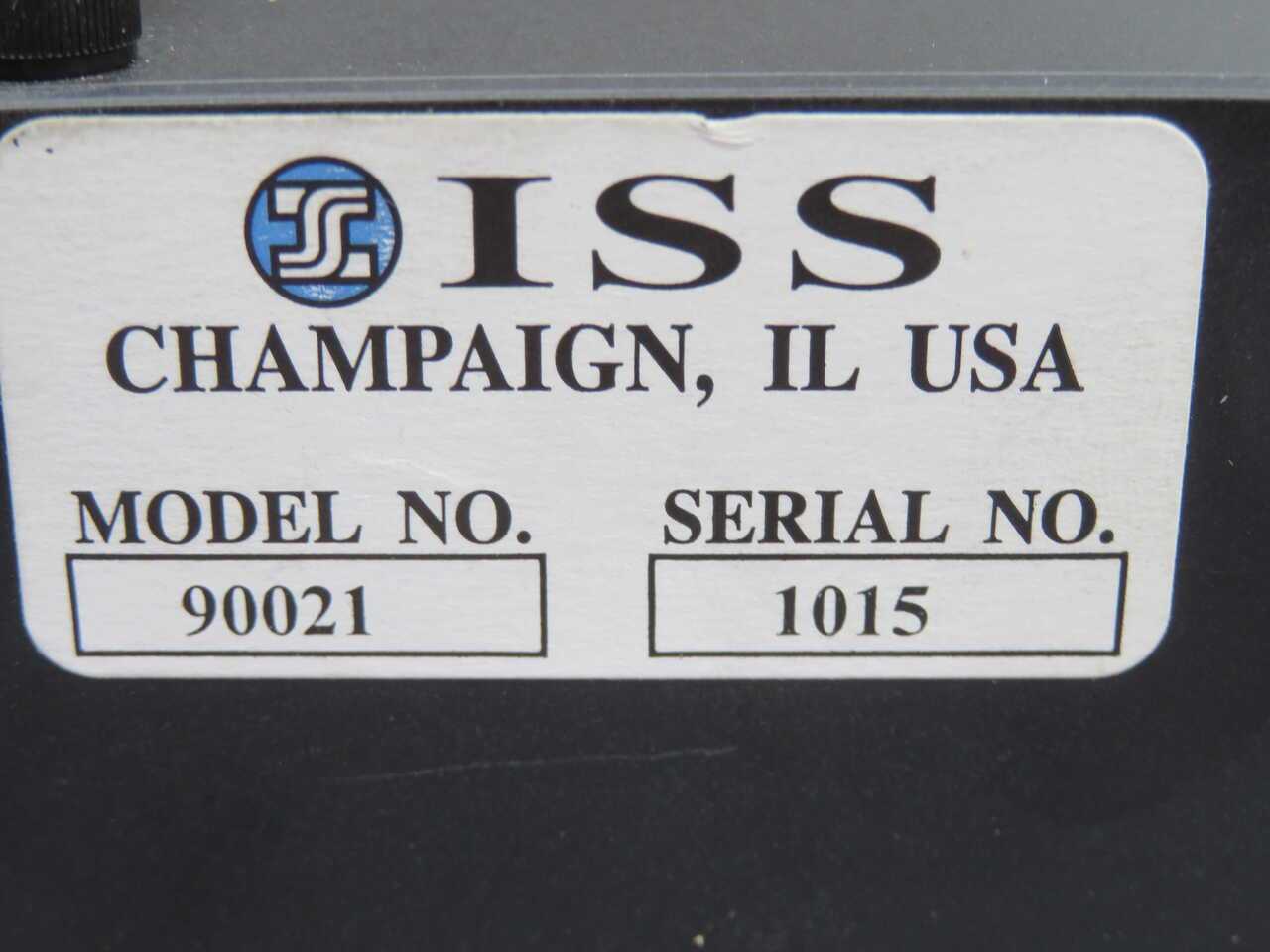 ISS 90021 Photon Counting Spectrofluorimeter T270680 For Accurate Measurements - CONSISTENCY ANALYZERS & METERS