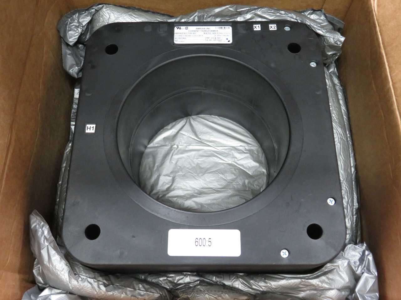 Amran CT355-601 Current Transformer 600:5 600 V T189767 - POWER TRANSFORMERS