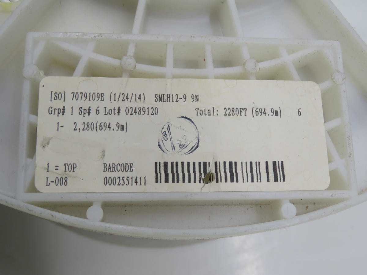 LOT OF 2200 FT CARLISLE 7079109E WIRE T225548 - ELECTRICAL WIRE