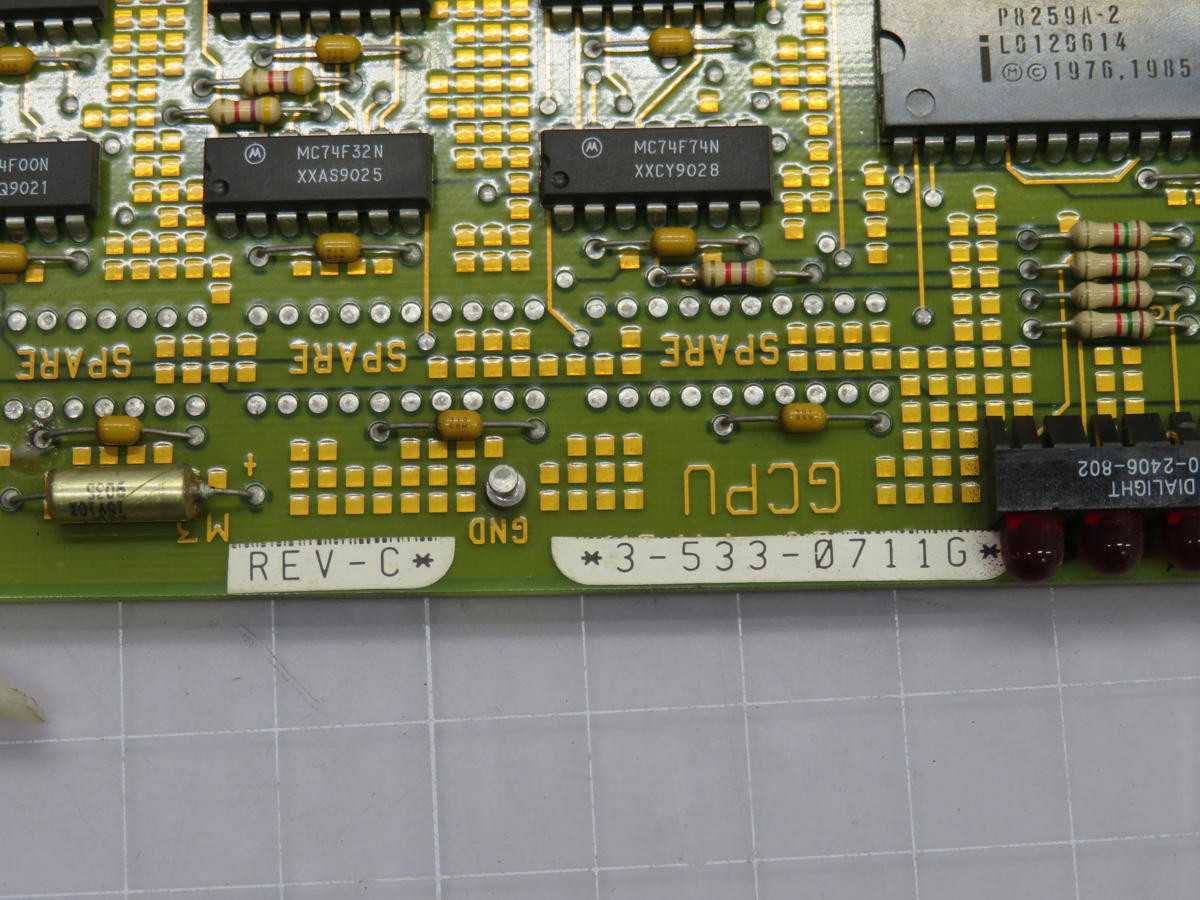CINCINNATI MILACRON 3-533-0711G PC BOARD PLC/ADD-ON BOARD T215412 - OPERATOR CONTROLS