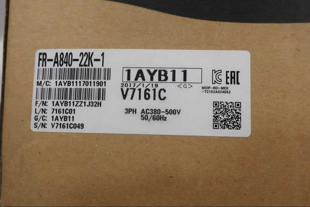 Mitsubishi FR-A840-22K-1 Inverter 480V-AC 30HP AC VFD Drive - SKU 1787536 - AC VFD DRIVES