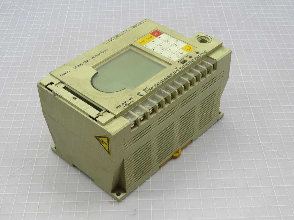 OMRON 3F88L-132 CAM POSITIONER T221436 - PLC MODULES