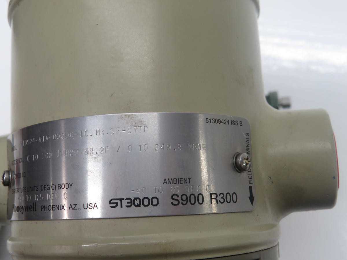 HONEYWELL STD924-A1A-00000-1C PRESSURE TRANSMITTER T216316 - PRESSURE TRANSMITTER