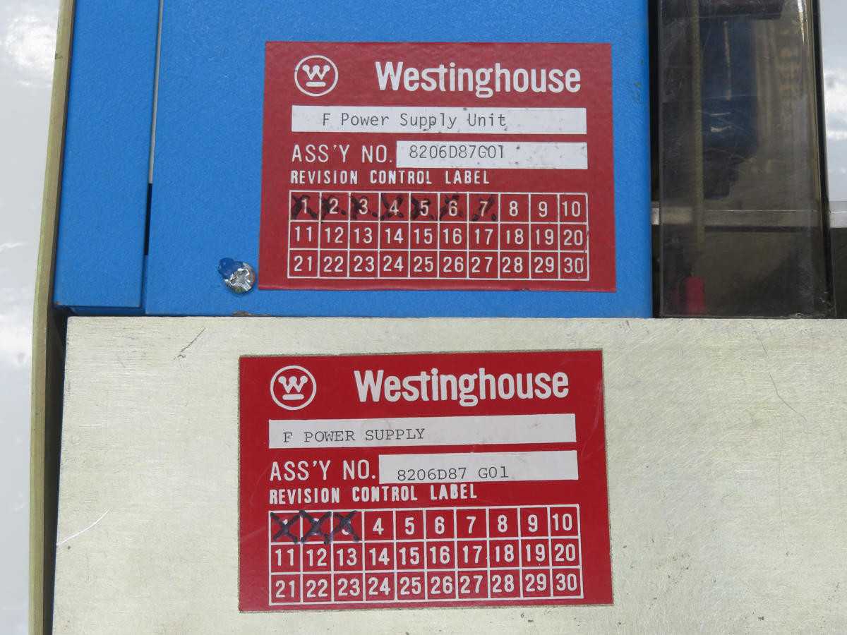 WESTINGHOUSE 8206D87G01 POWER SUPPLY T232563 - PLC MODULES