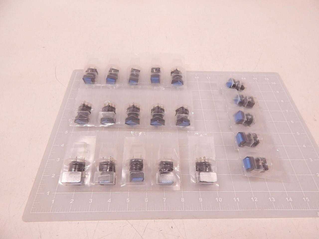 Lot Of 20 IDEC LB-T6 Push Button Switches T73787 - SWITCHES