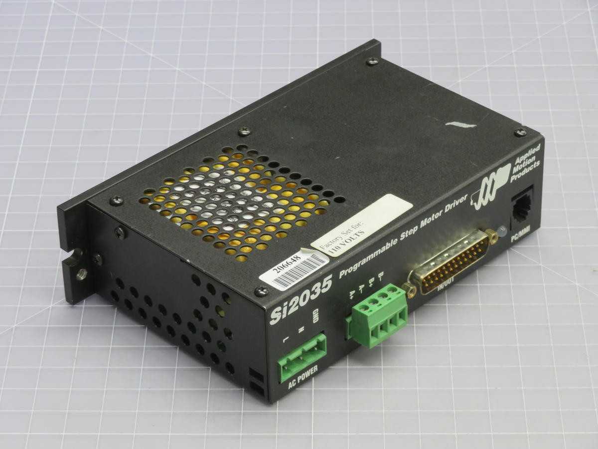 APPLIED MOTION SI2035 STEP MOTOR DRIVE T232803 - ELECTRIC MOTORS