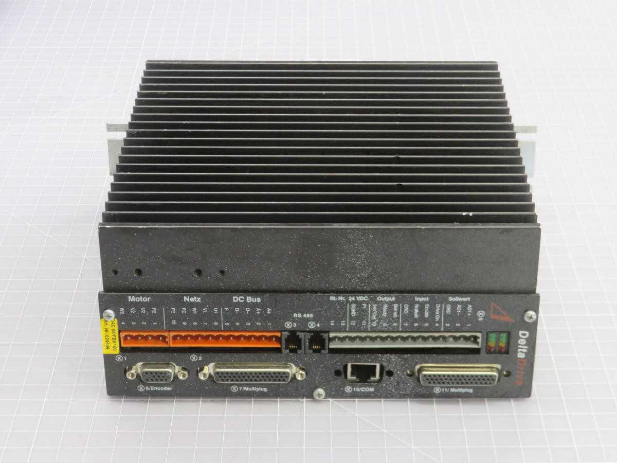 DELTA DRIVE DAC08 DIGIITAL AC SERVO DRIVE T245008 - AC VFD DRIVES