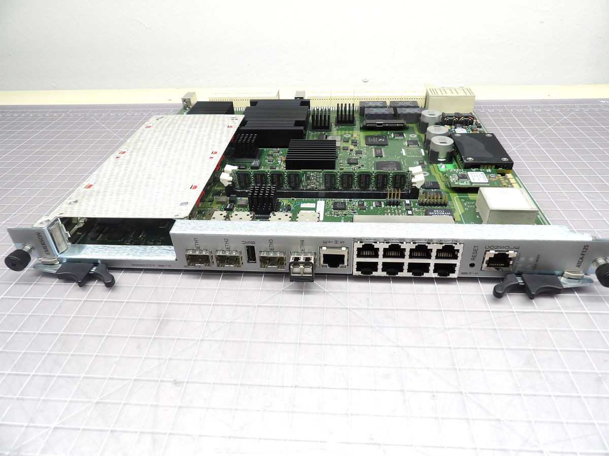 EMERSON ATCA-F125 ATCA 10G SWITCH / FABRIC BLADE M5356 - PCB CIRCUIT BOARDS EMERSON ATCA-F125 ATCA 10G SWITCH / FABRIC BLADE M5356 - PCB CIRCUIT BOARDS
