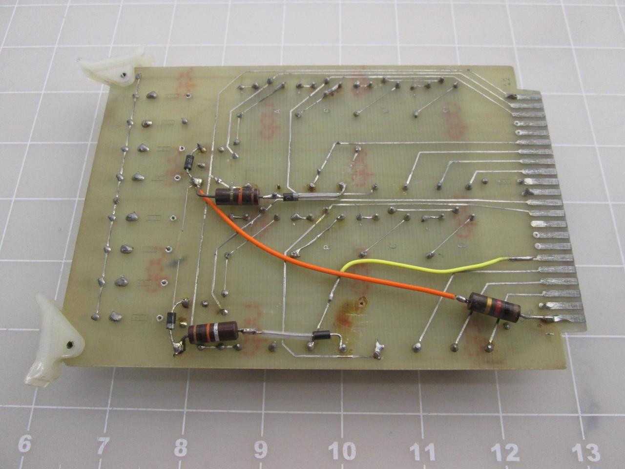 LOT OF 8 AMF POTTER & BRUMFIELD JMF-1080-61 MERCURY MODULE RELAYS IN CIRCUIT BOARD T45822 - ELECTRICAL RELAYS