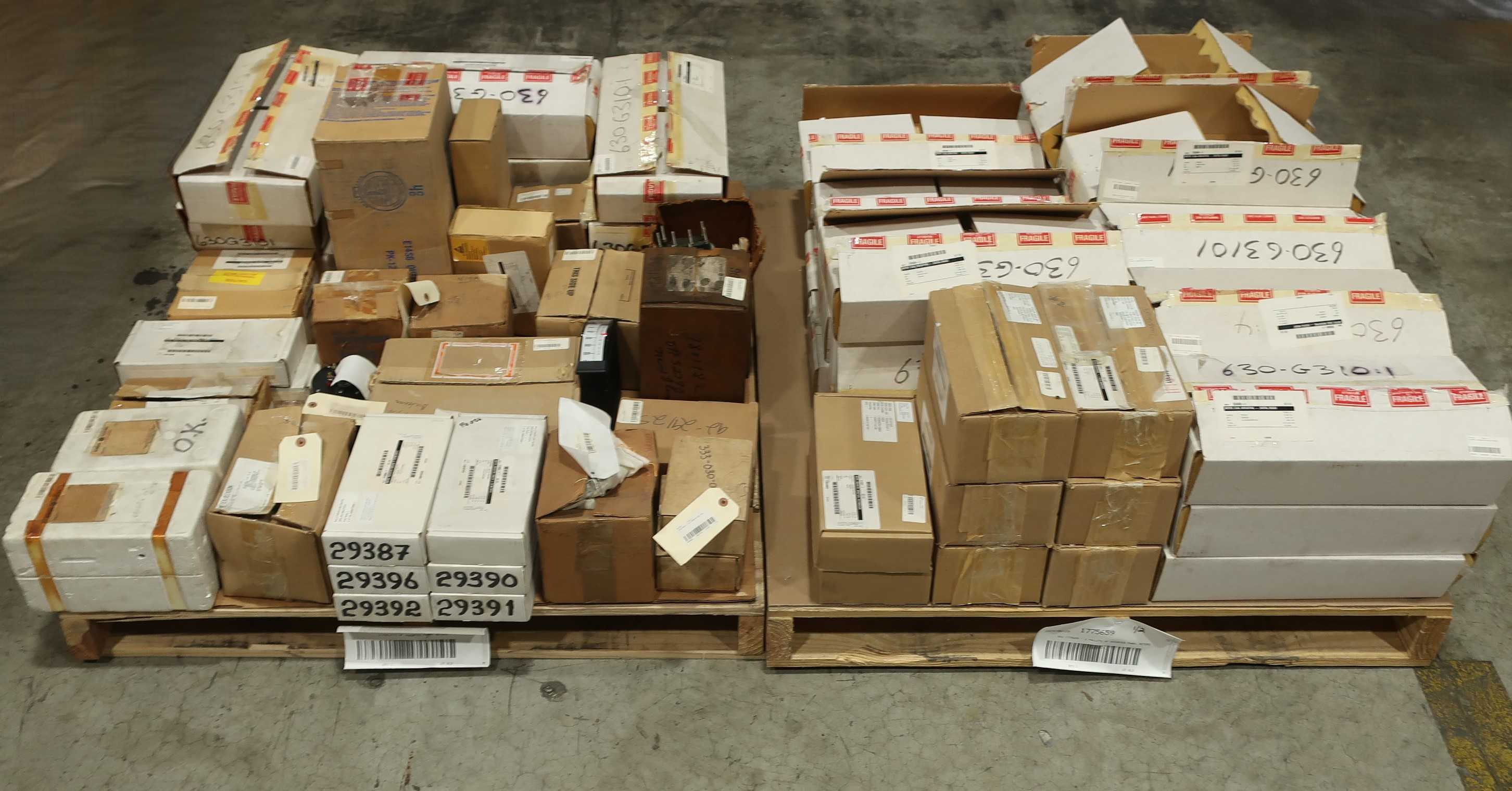 SKU 1775659 - 2 PALLETS OF ASSORTED PANEL METERS - PANEL METERS