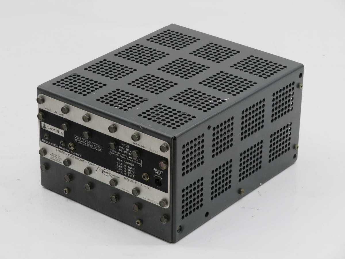 LAMBDA LM D48 REGULATED POWER SUPPLY T212605 - POWER SUPPLIES