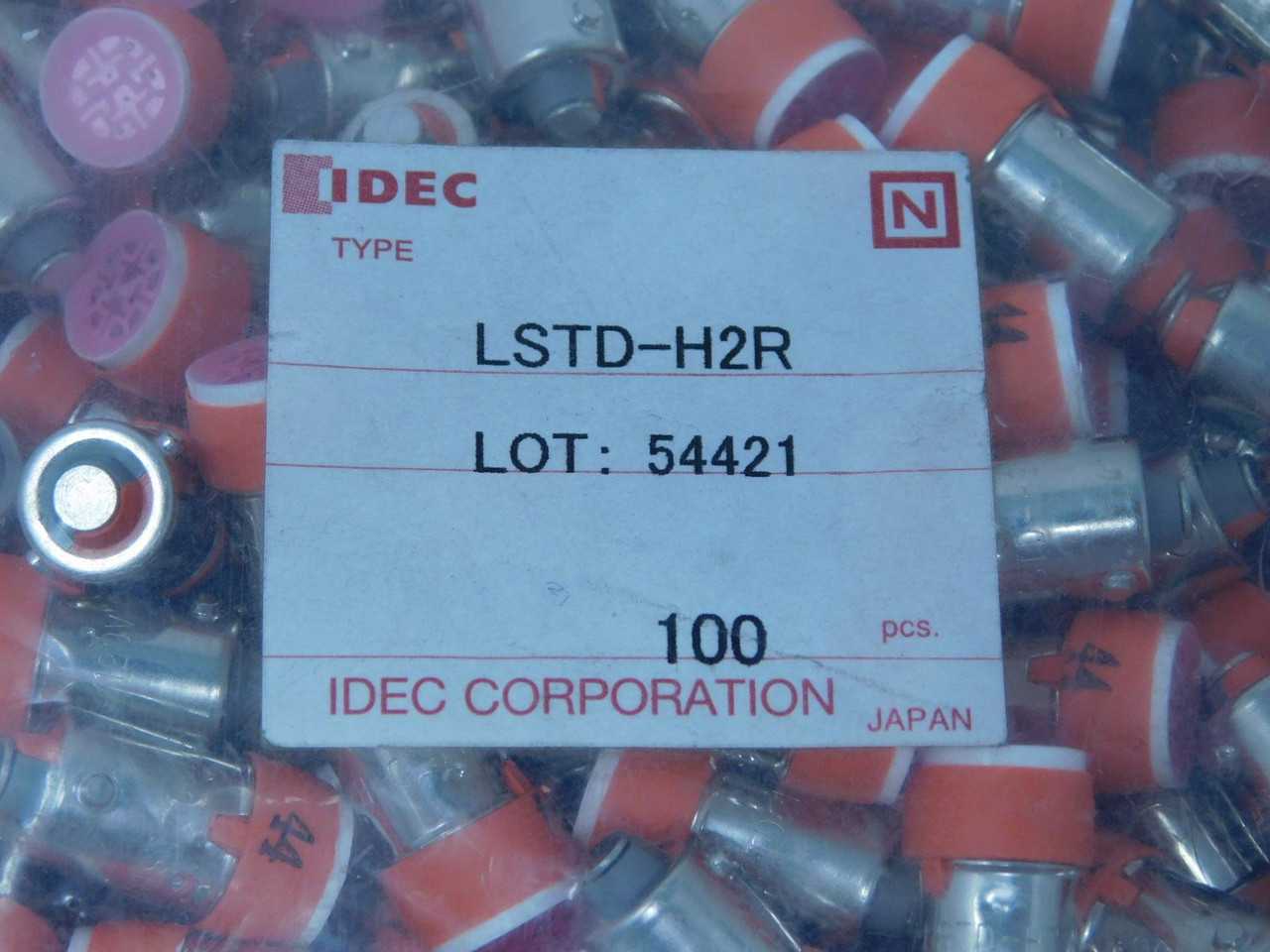 Lot Of 100 IDEC LSTD-H2R LED Bulbs T149441 - VALVE POSITIONERS & INDICATORS