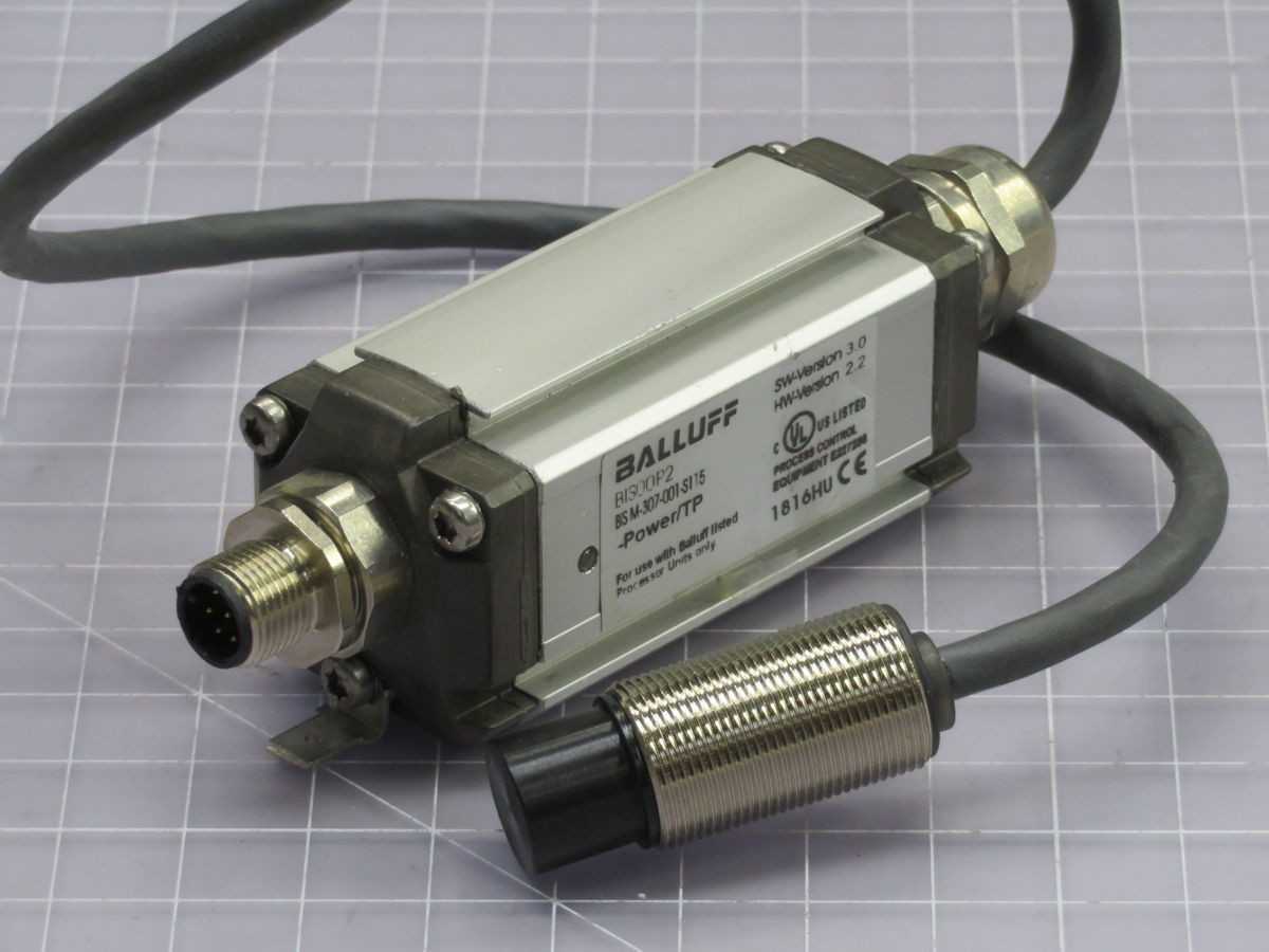 BALLUFF BIS00P2 HF READ/WRITE HEAD BH0225 - SENSORS